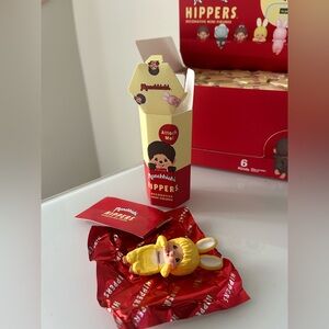 Monchhichi Hippers Yellow Chimutan Mini Figure